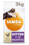 Iams Kitten Chicken Dry Food 3kg